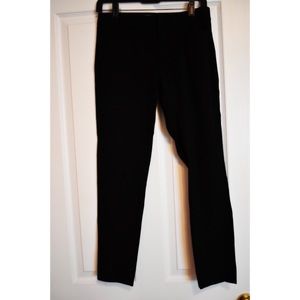 Black Straight Leg Ryan Suit Pants